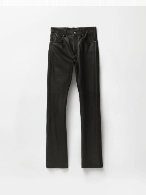 VERSACE Leather Pants