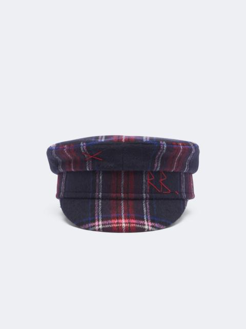 RUSLAN BAGINSKIY Plaid newsboy cap
