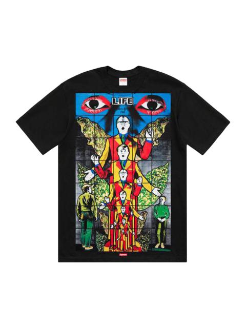 Supreme Gilbert and George LIFE Tee 'Black'