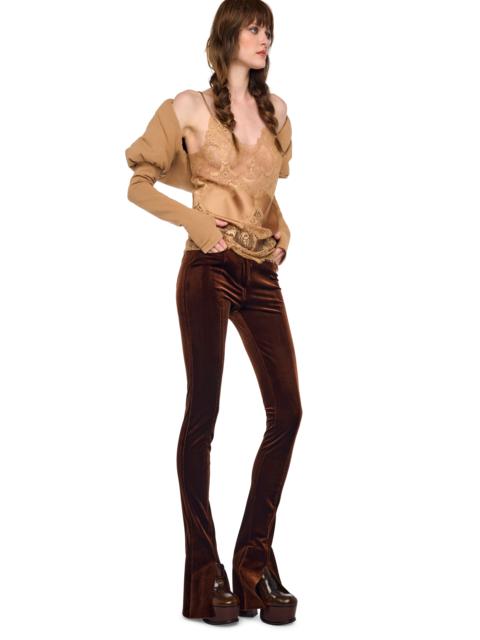 NORMA KAMALI SPAT JEANS
