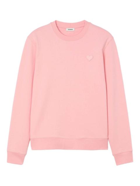 Sandro heart-motif sweatshirt