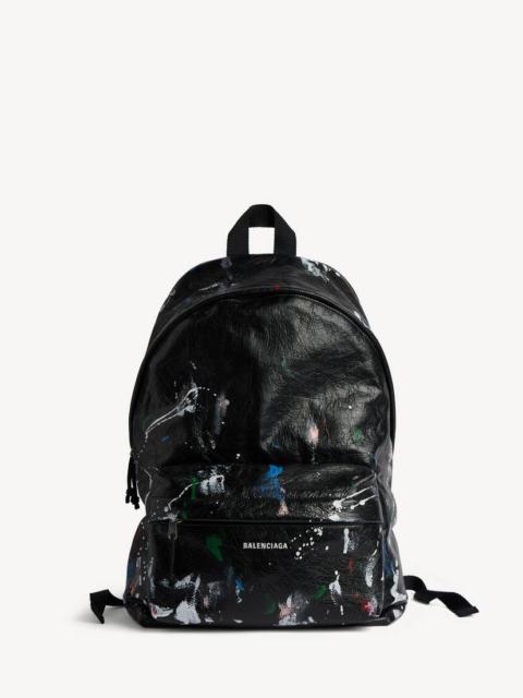 BALENCIAGA Men's Explorer Backpack in Black/multicolor