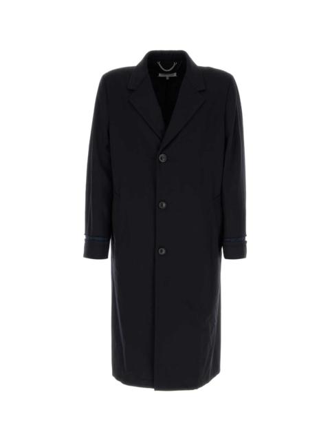 Maison Margiela Midnight Blue Wool Coat
