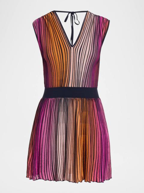 RAMY BROOK Marisol Ombre Knit Mini Dress