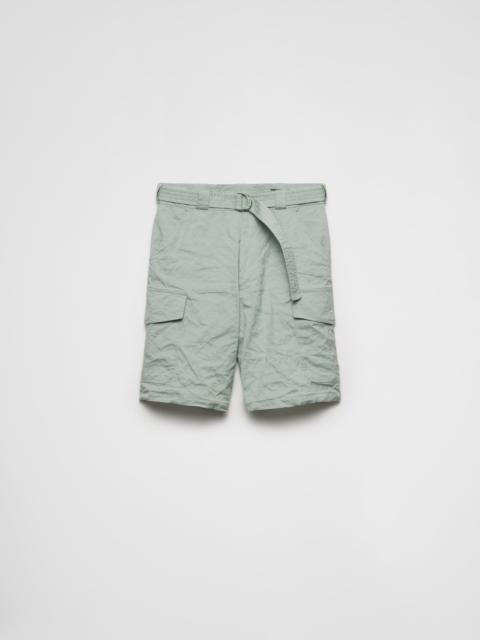 Stretch cotton Bermudas