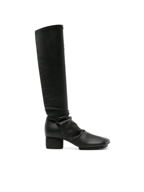 UMA WANG 50mm knee-high leather boots