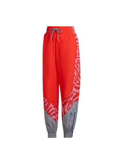 adidas (WMNS) adidas by Stella McCartney Pants 'Red Grey' HD9141