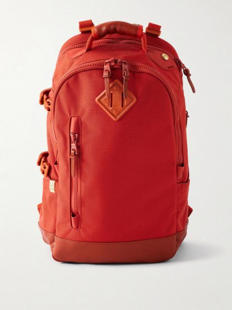 visvim Leather-Trimmed CORDURA® Backpack