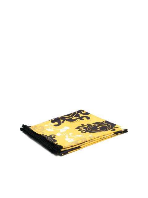 DSQUARED2 graphic-print cotton beach towel