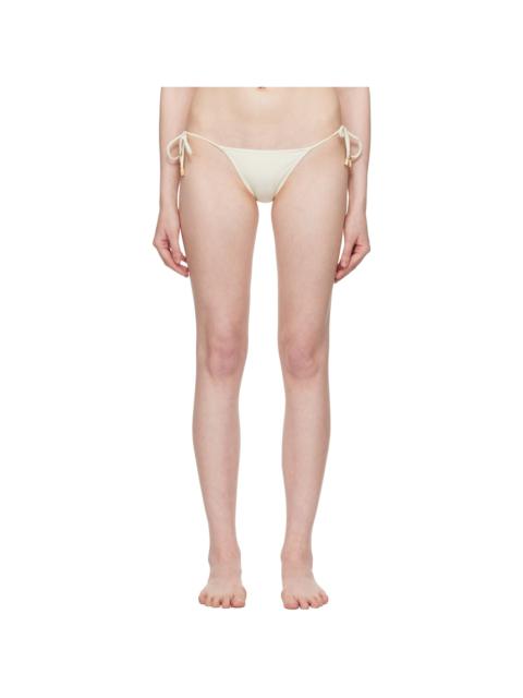 ERES Off-White Exquise Bikini Bottom