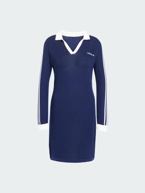 adidas Knitted Polo Dress
