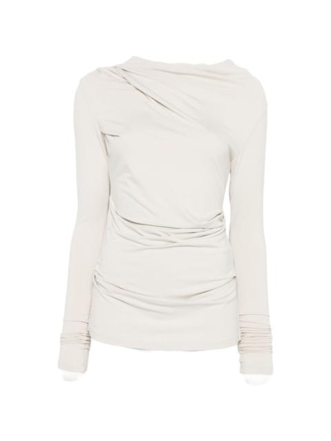 entire studios Drape long-sleeve top