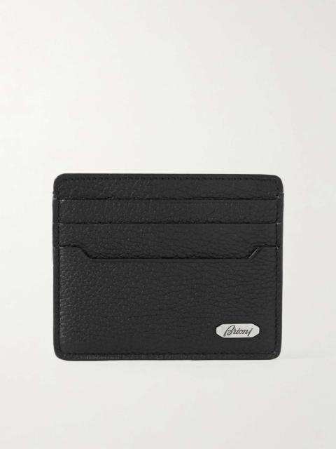 Brioni Full-Grain Leather Cardholder
