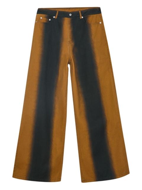 CAMPERLAB dip-dye denim wide-leg jeans