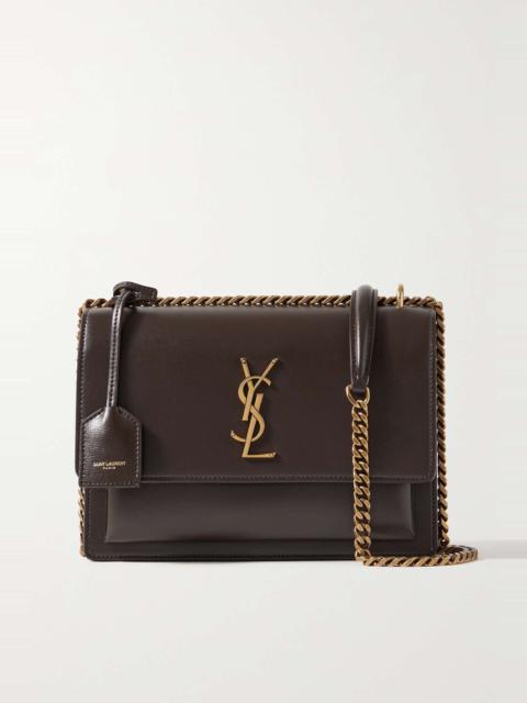 SAINT LAURENT Sunset medium leather shoulder bag