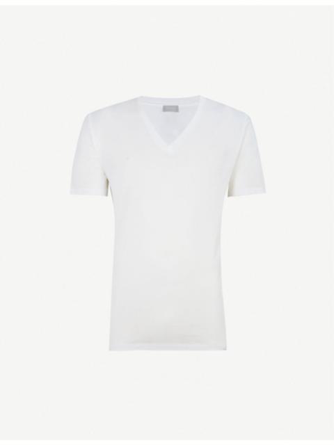 HANRO Cotton Sporty cotton-jersey T-shirt