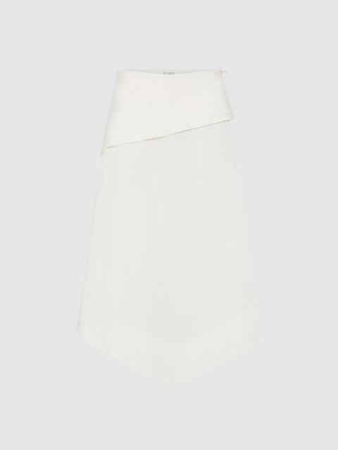ST. AGNI Detachable Belt Asymm Skirt - Off White