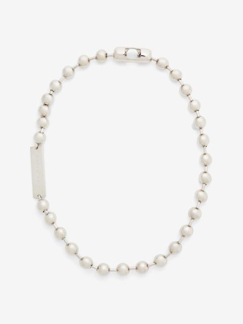 MM6 Maison Margiela Military ball necklace