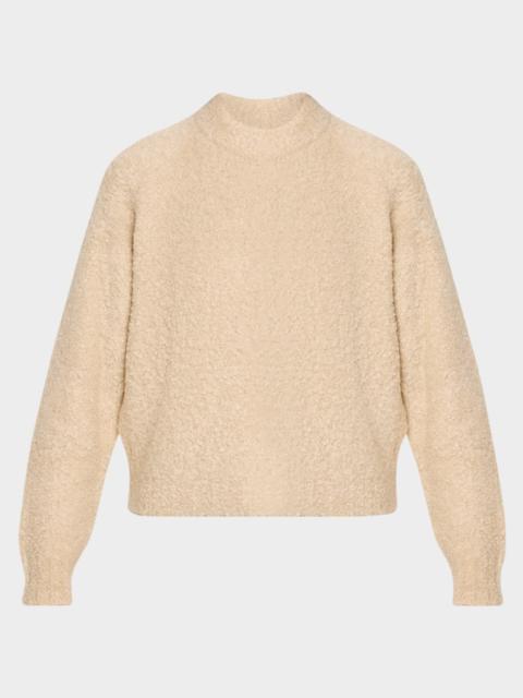6397 Mock-Neck Wool-Blend Sweater