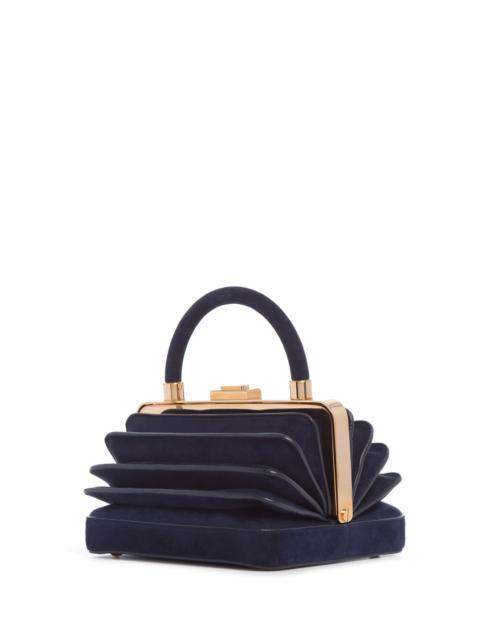 GABRIELA HEARST Diana Bag in Navy Suede