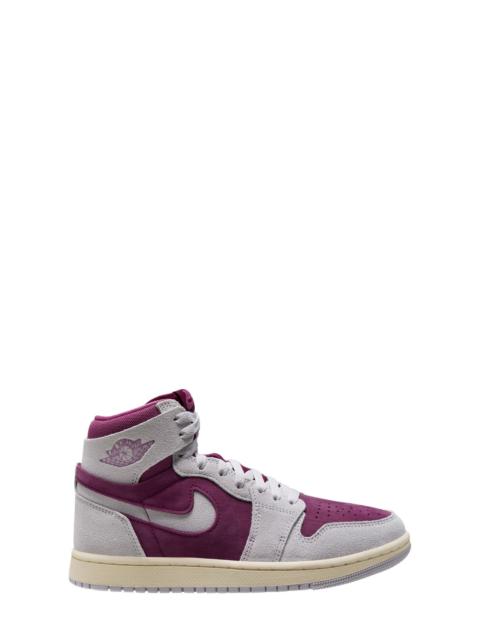 Air Jordan 1 Zoom Comfort 2 High Top Sneaker in Bordeaux/Neutral Grey at Nordstrom