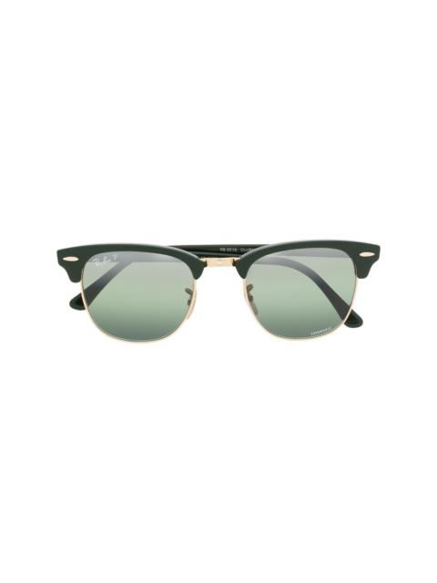 Ray-Ban tinted straight-arm sunglasses