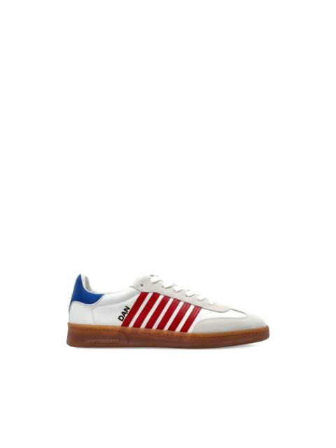 DSQUARED2 lace-up striped sneakers