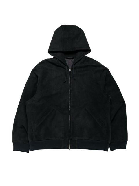 JAMES COWARD Parka Black Heavyweight Moleskin