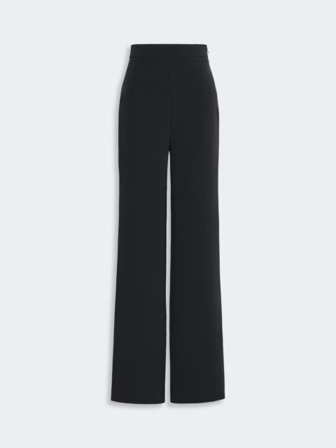 Max Mara ALAGGIO Cady wide-leg trousers - MIDNIGHTBLUE