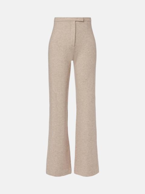 Loro Piana Robin cashmere-blend straight pants
