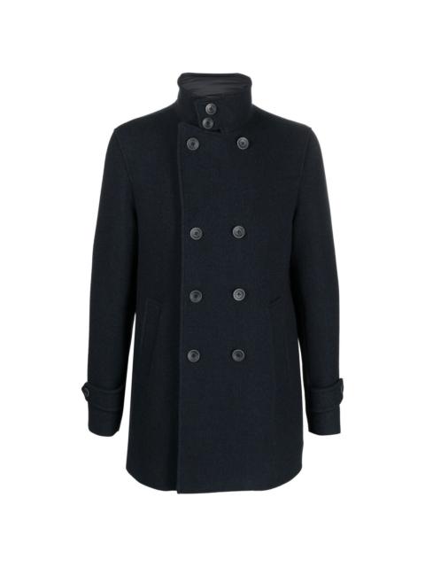 Herno double-breasted wool coat