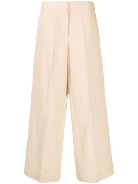 FABIANA FILIPPI high-waist linen blend trousers