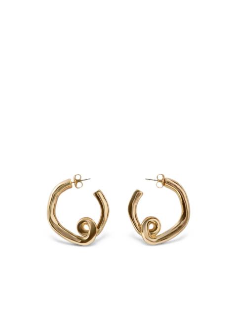 Claudie Pierlot abstract hoop earrings