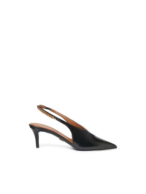 Stella McCartney slingback point-toe heled pumps