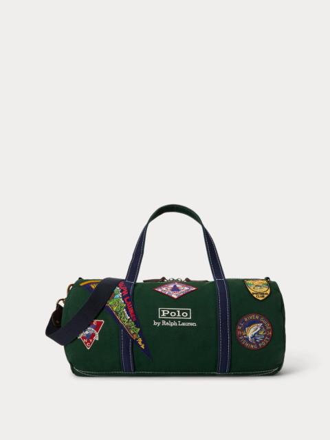 Polo Ralph Lauren Logo-Patch Canvas Duffel