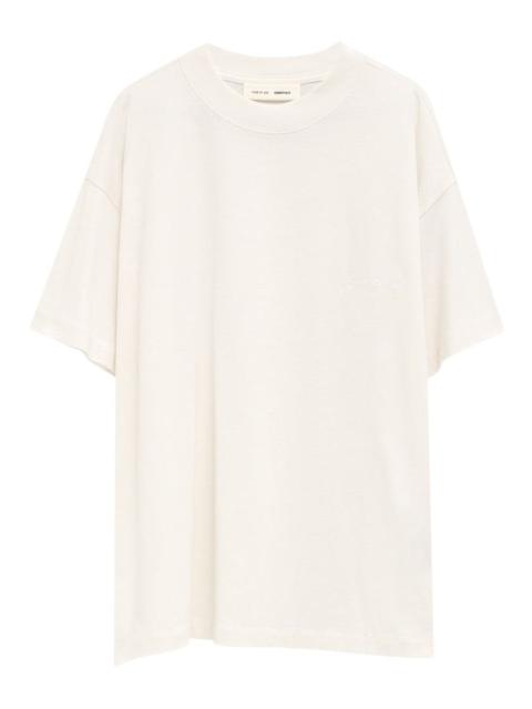 embroidered-logo T-shirt