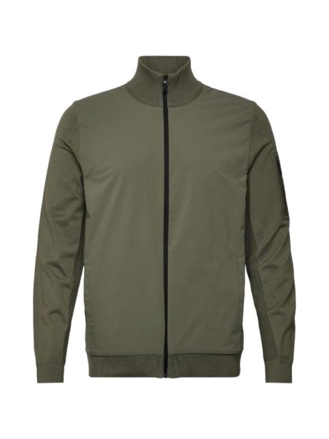 BOSS ribbed zip jacket