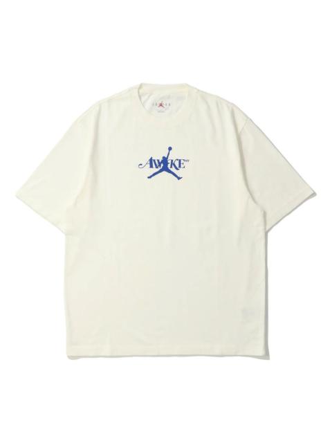 Jordan Air Jordan x Awake NY T-Shirt 'Sail Game Royal' FV9913-133