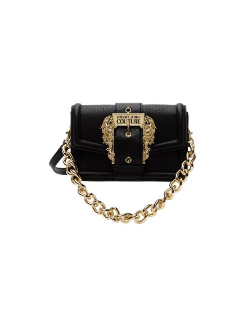 Black Curb Chain Bag