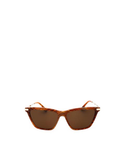 Victoria Beckham tortoiseshell-effect cat-eye sunglasses