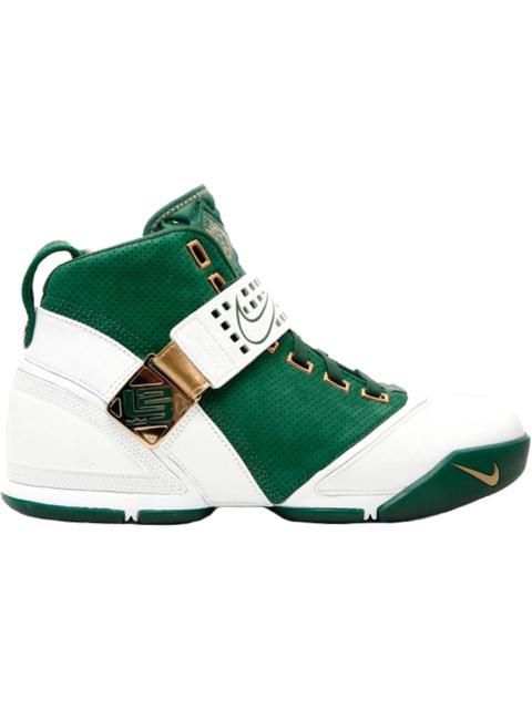 Nike LeBron 5 Gorge Green Metallic Gold