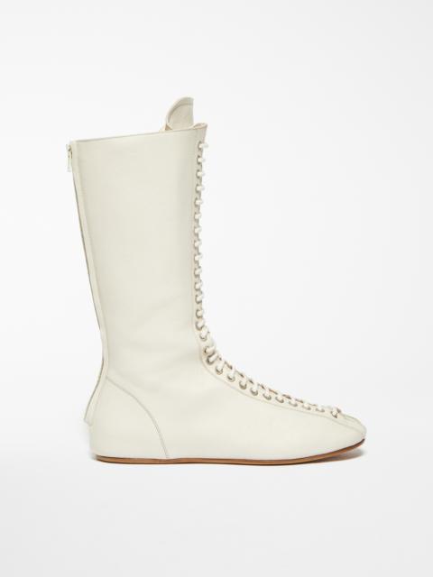 Max Mara Boxer-style ankle boots