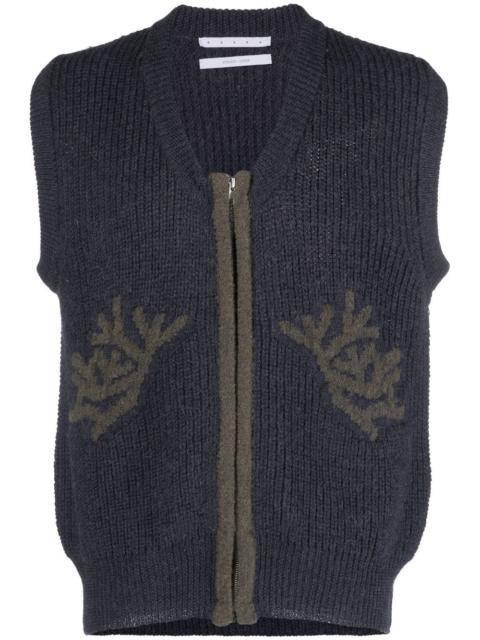 RANRA Fundur knitted vest