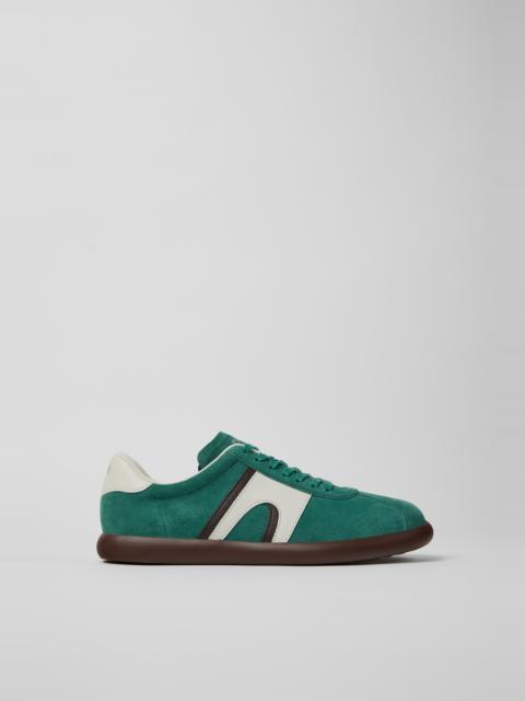 CAMPERLAB Multicolor Nubuck and Leather Sneakers for Men.