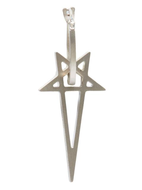 Rick Owens Pentagram Earring