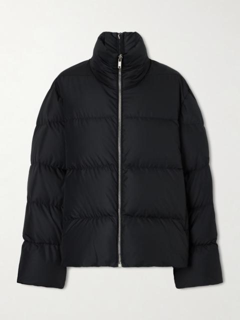 Rick Owens + Moncler Cyclopic Quilted Shell Down Jacket