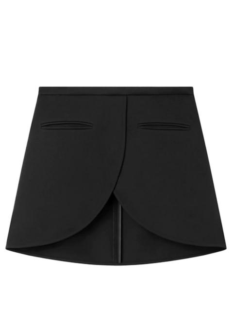 courrèges Ellipse Twill Mini Skirt