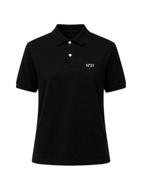 N°21 logo-embroidered polo shirt