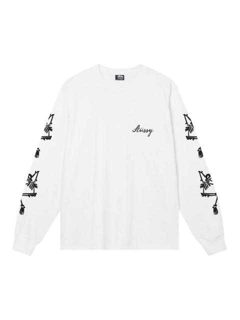 Stussy Paradise Lost Long-Sleeve Tee 'White'