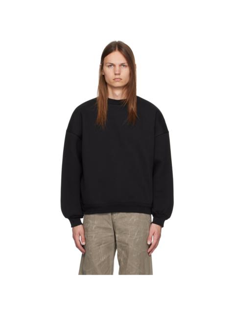 Seventh Black Heavyweight Sweatshirt